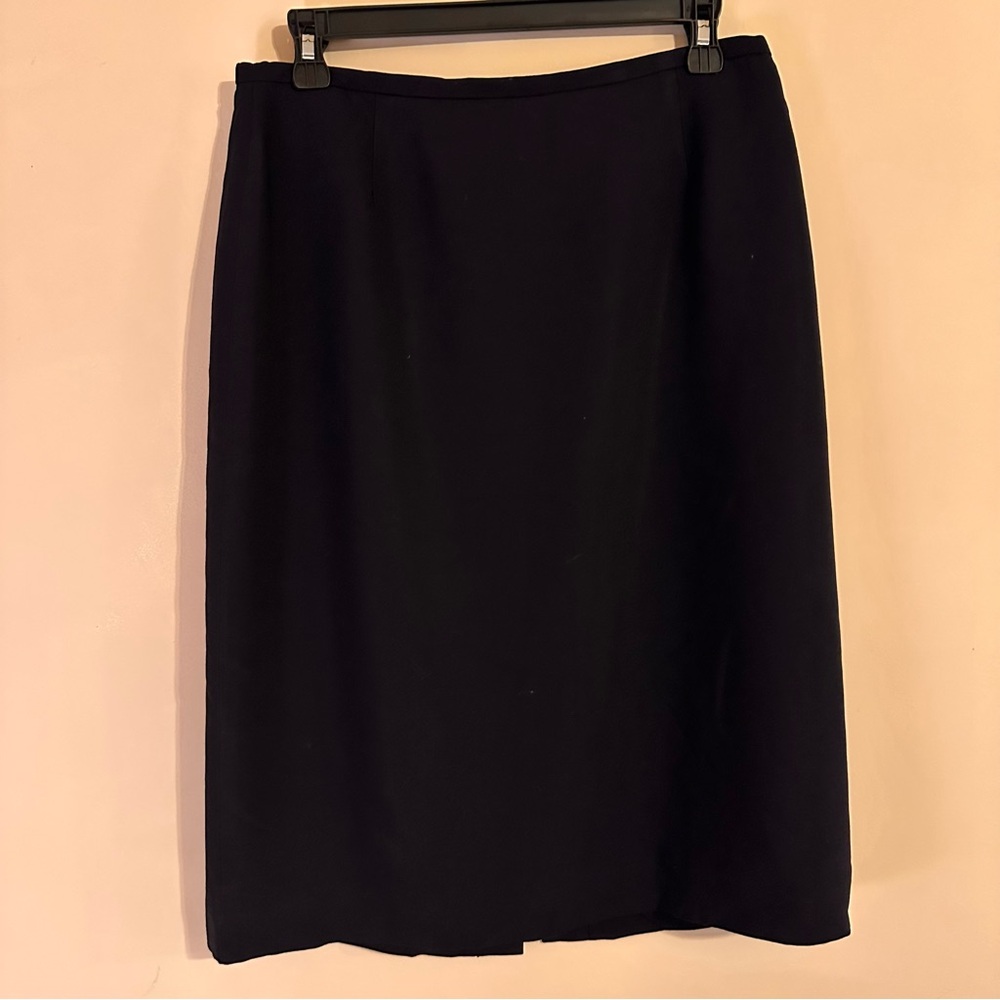 Ann Taylor Black Wool Blend Women's Skirt